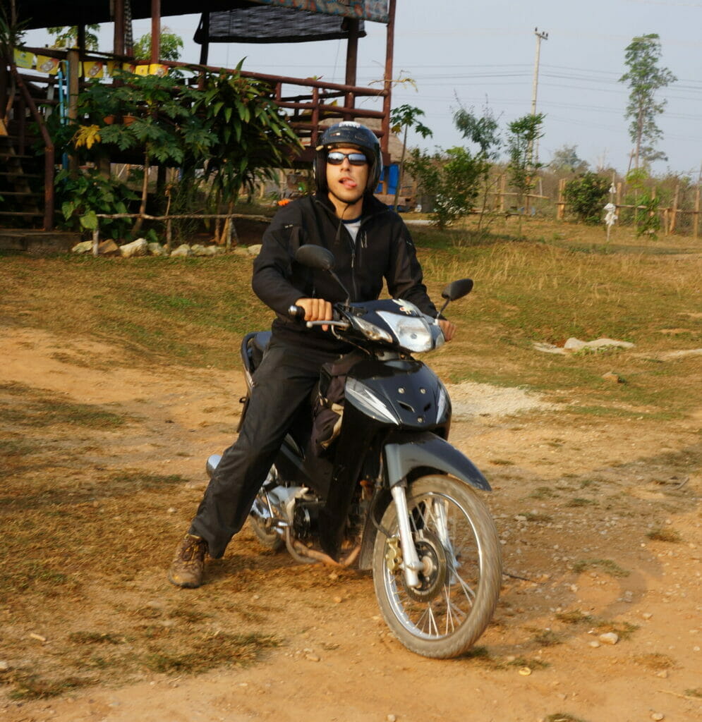 thakhek loop by scooter!