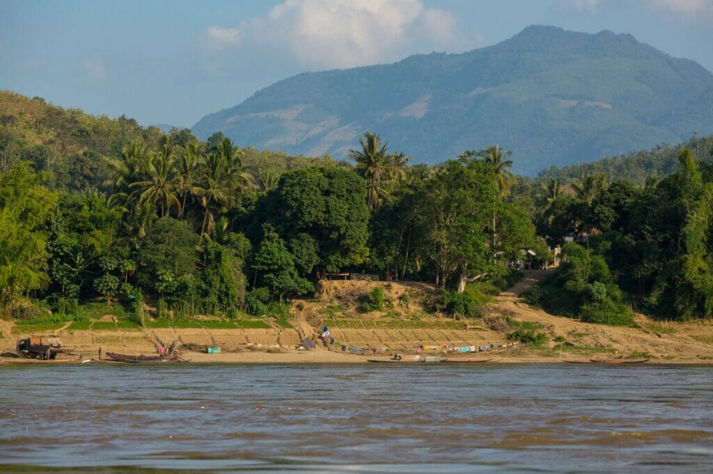 Nam Song River in Laos