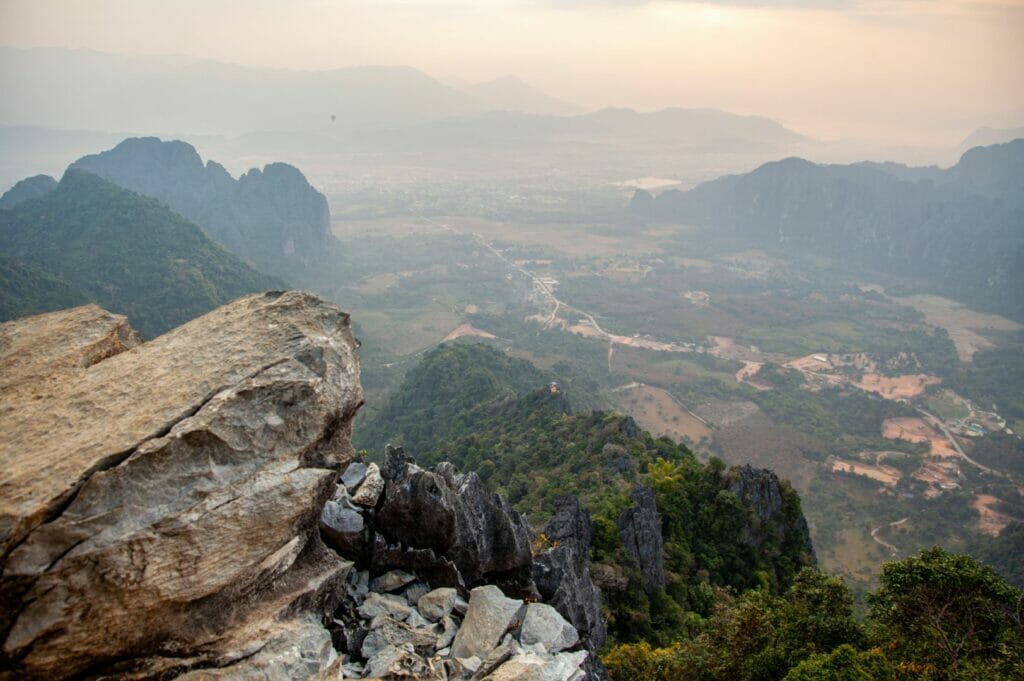 Vue depuis Pha Ngern