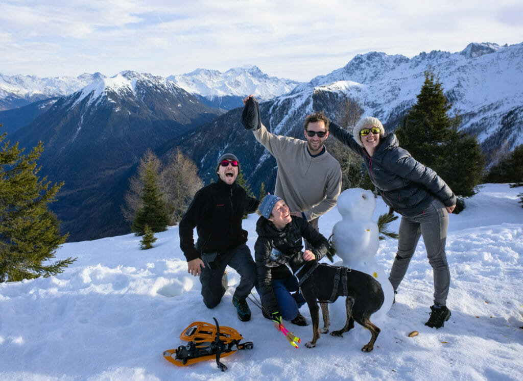 sommet du mont d'arpille