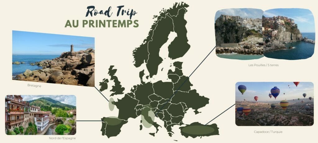 road trip automne en Europe