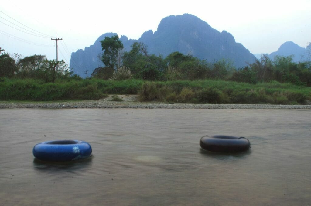 tubing à Vang Vieng