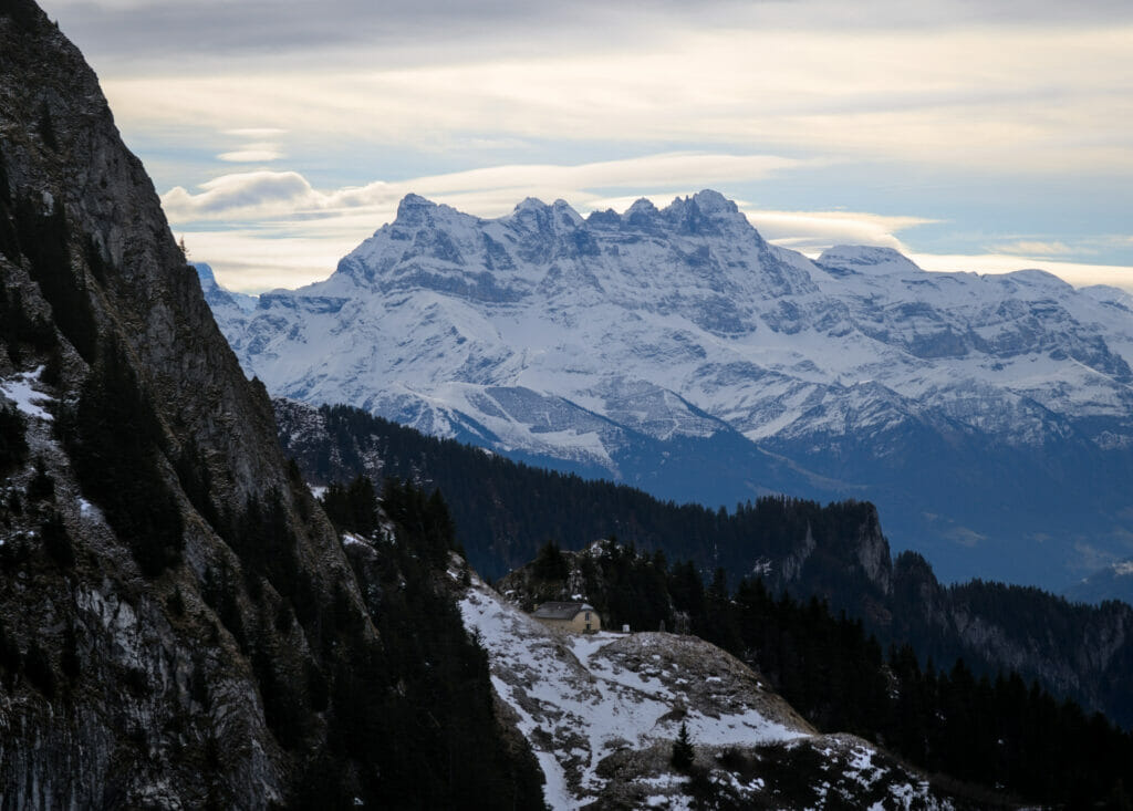 vue sur les dents du midi