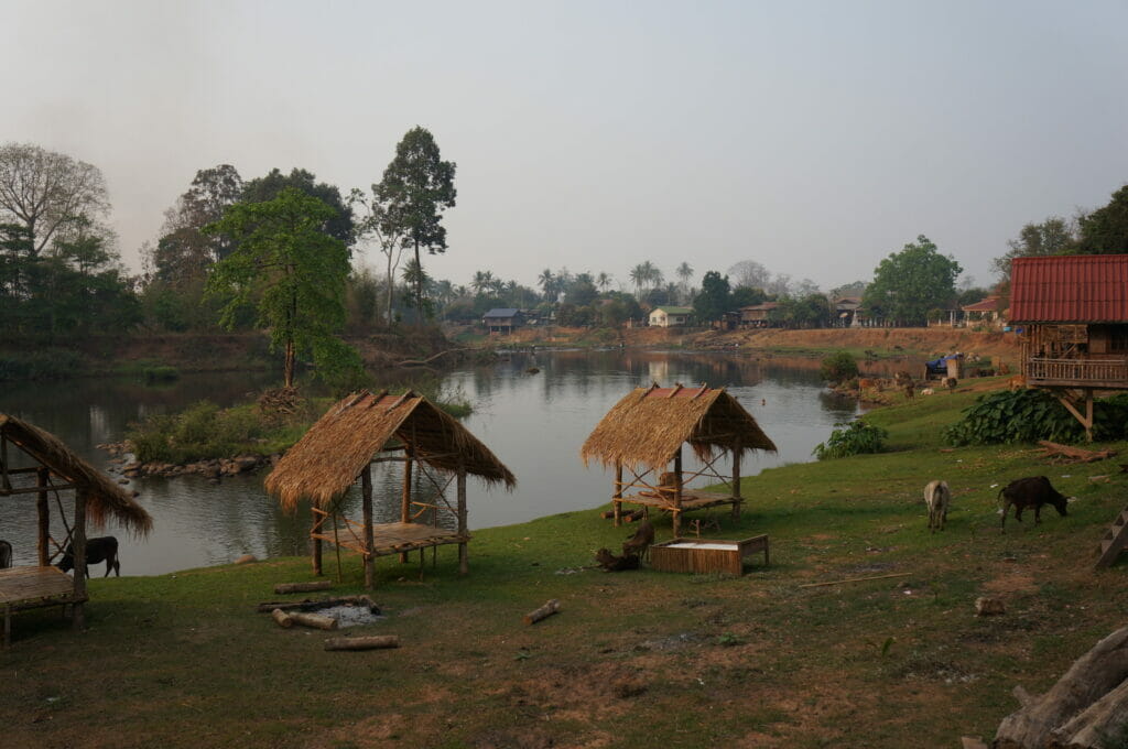 Tad lo in the Pakse loop in the Bolaven Plateau, Laos
