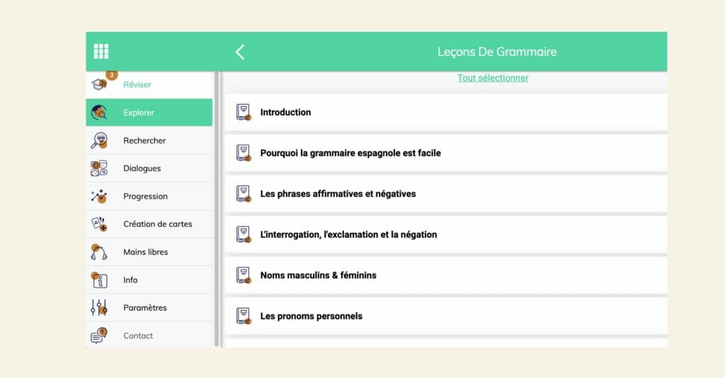 grammaire mosalingua