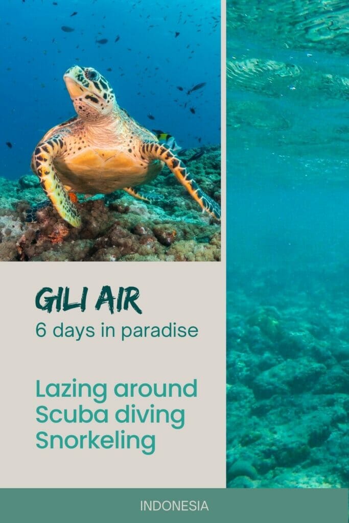 Gili Air in Indonesia