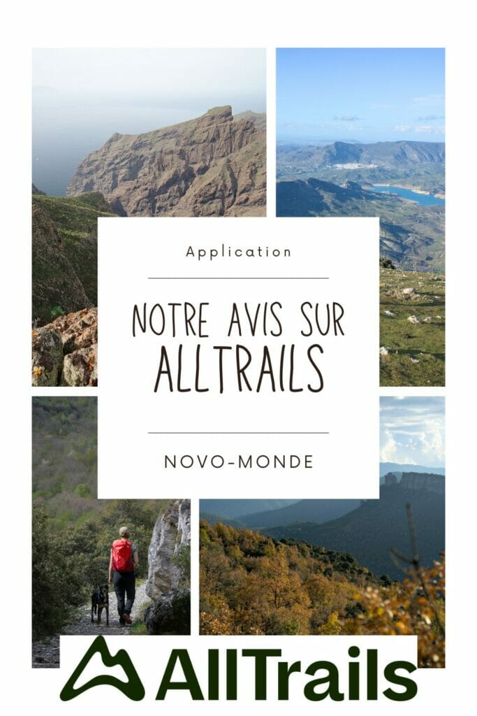 AllTrails app