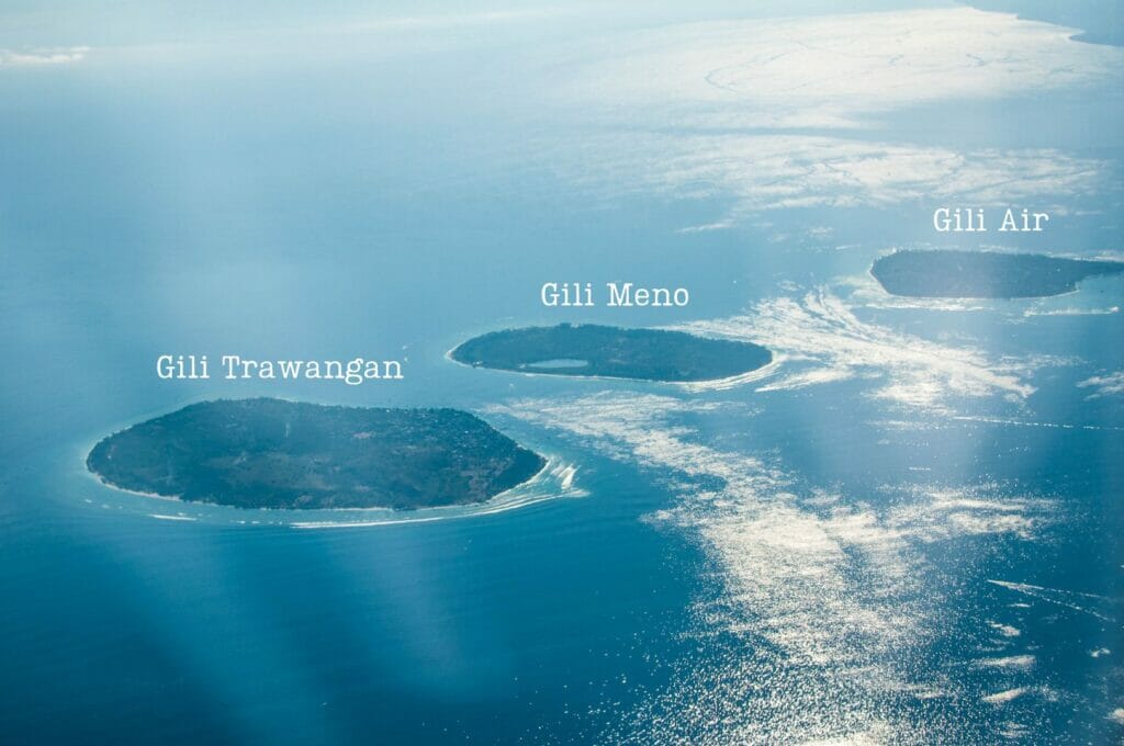 les îles Gili en Indonésie