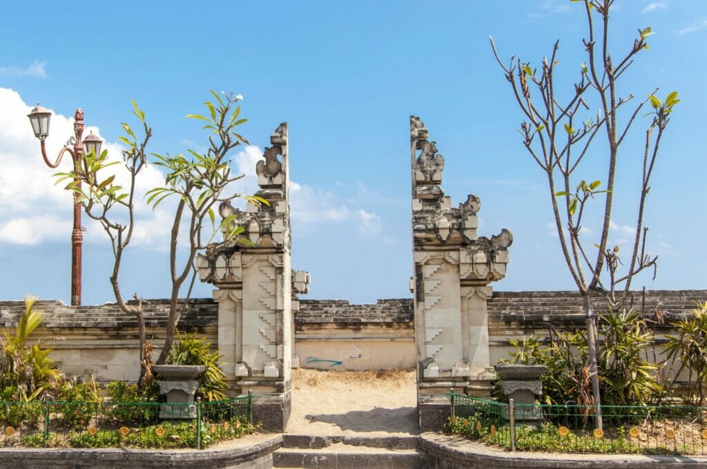 kuta beach in bali, Indonesia in our trip around the world