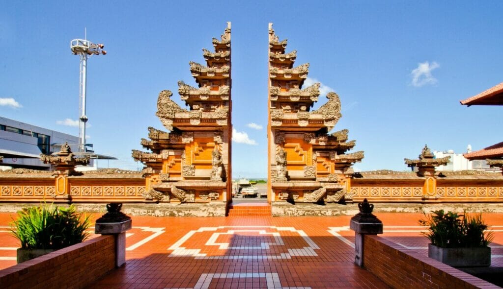 Denpasar or Ngurah Rai international Airport in Bali