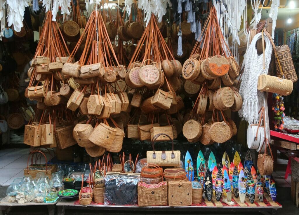 le marché d'ubud à bali