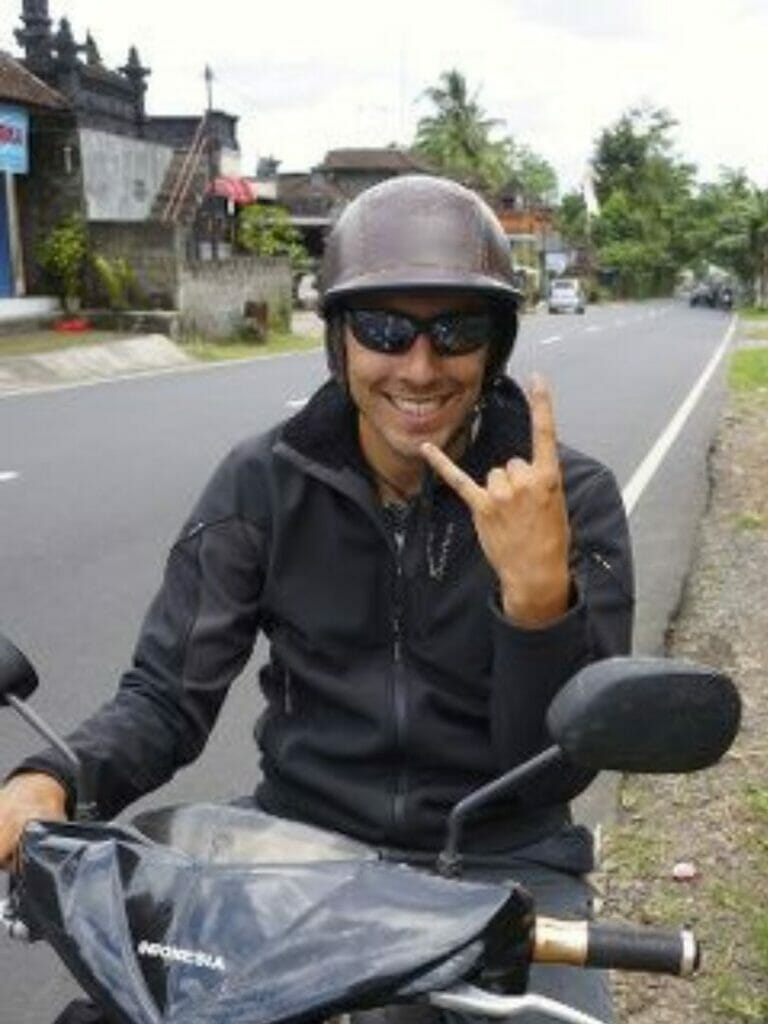 rent a motorbike in Bali in Indonesia