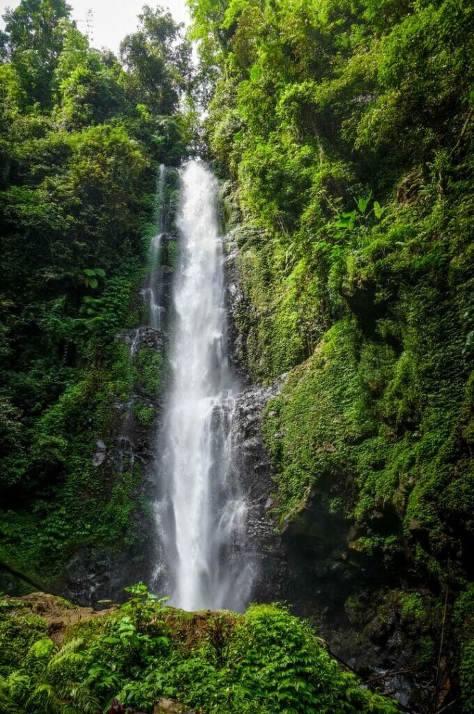 cascade Melanting à Munduk au nord de Bali