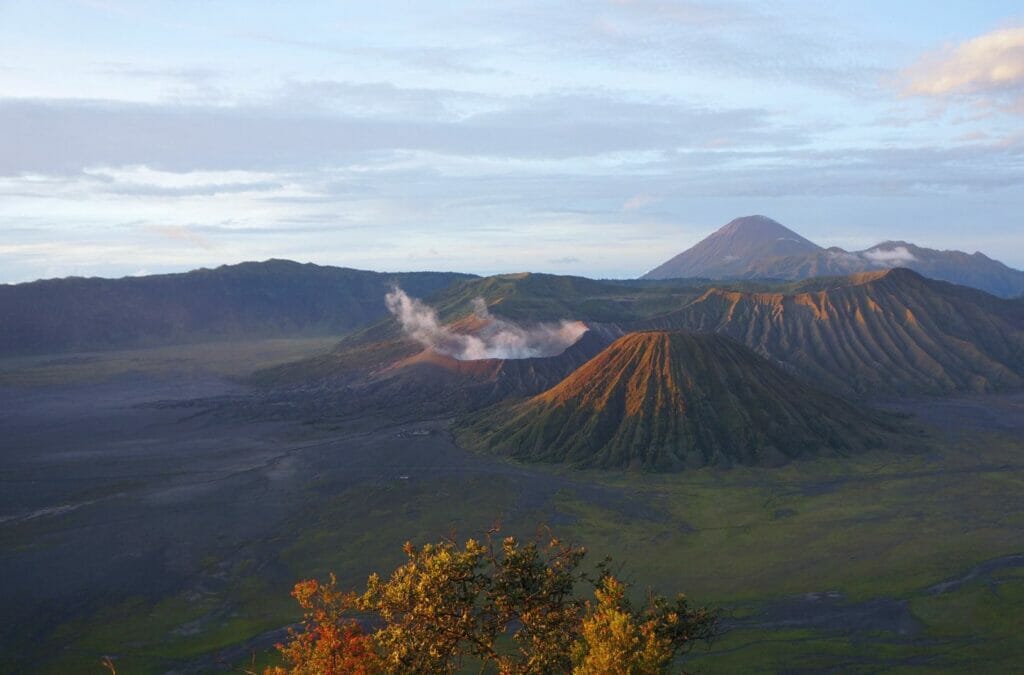 sunrise on Mount Bromo from King Kong Hill