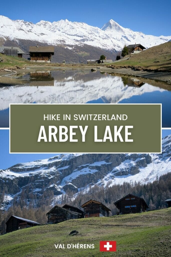 Hiking lac d'Arbey