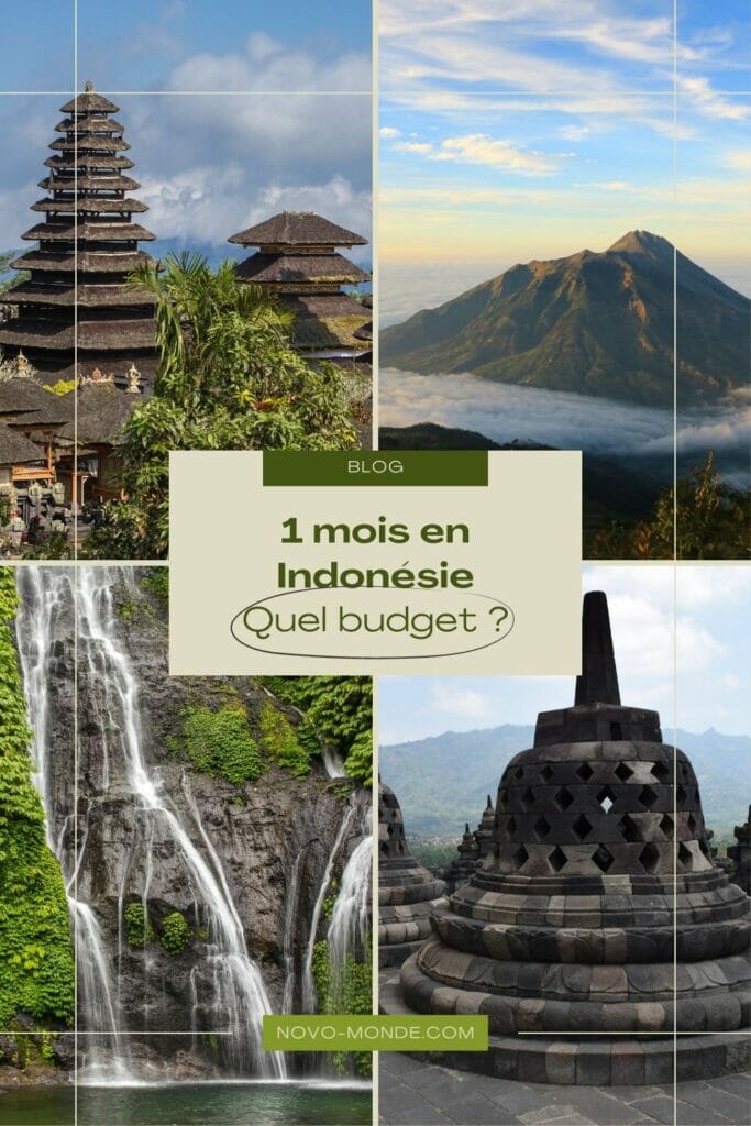 budget indonésie 1 mois