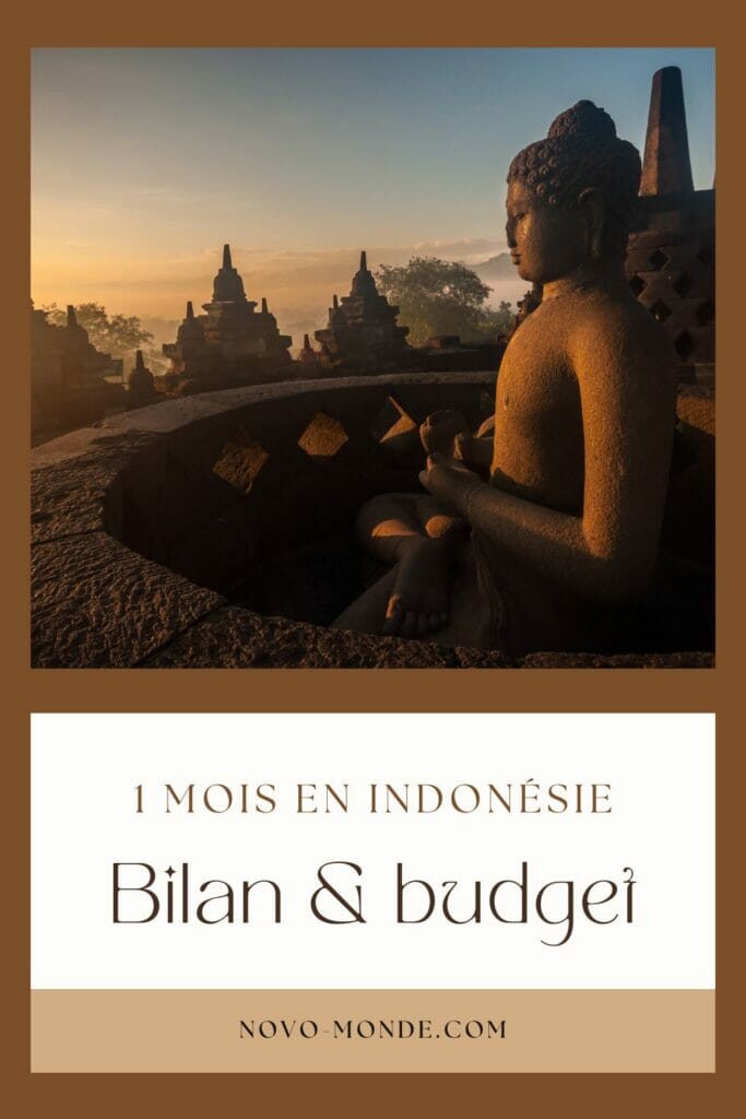 budget voyage indonésie