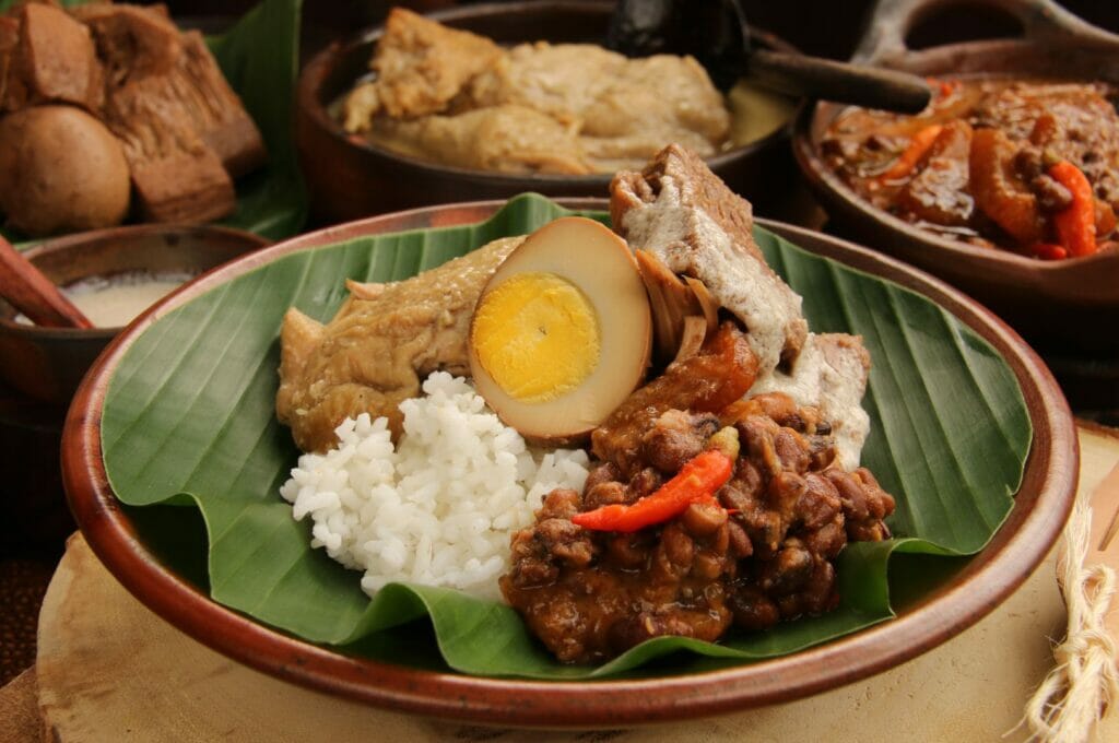 le gudeg, plat typique de Yogyakarta