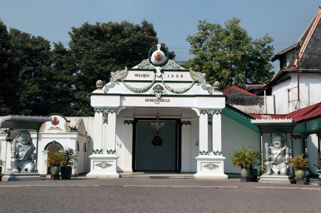 le palais du sultan, le kraton à yogyakarta