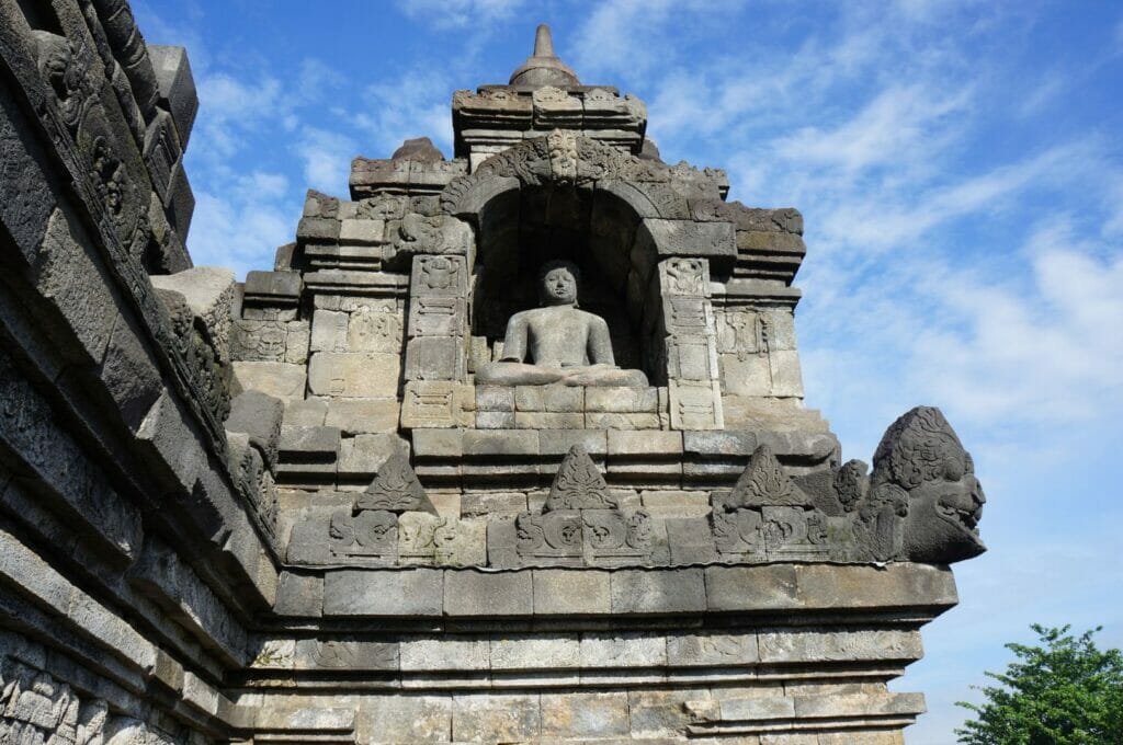 le temple Borobudur à Yogyakarta