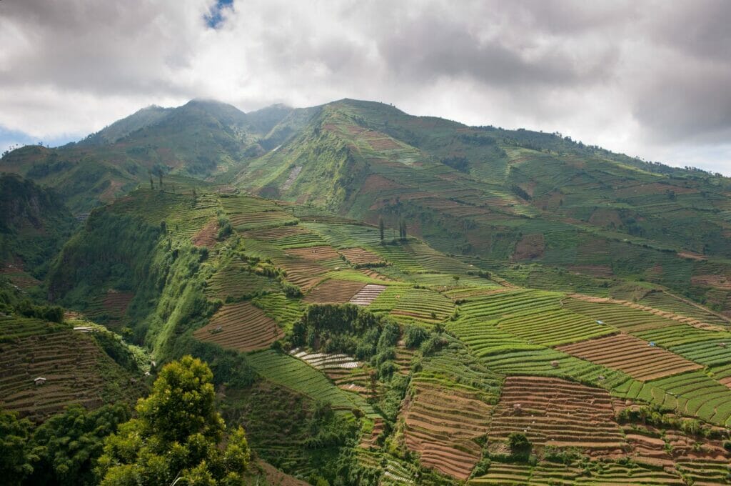 visiter le plateau Dieng sur l'île de Java en Indonésie