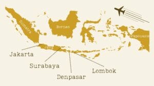 how to go to indonesia