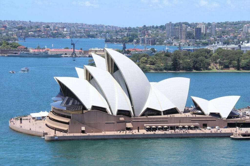 Sydney opera in Australia
