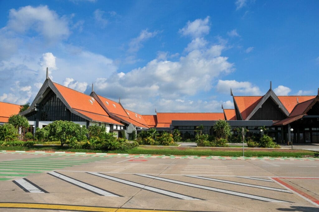 l'aéroport international de Siem Reap