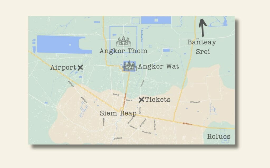 map of siem reap