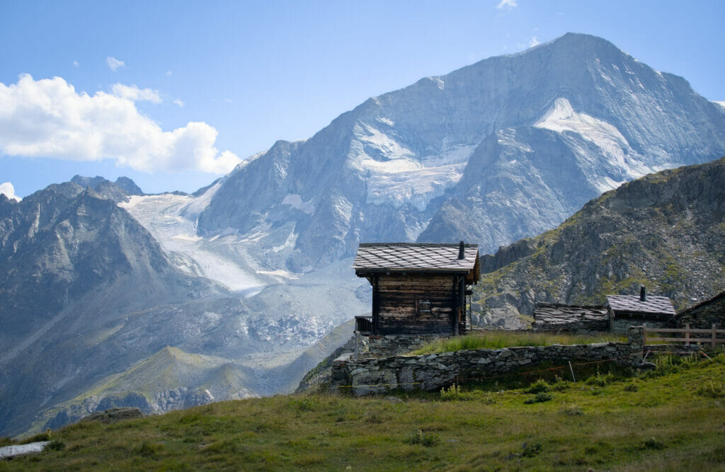 remointse de Pra Gra et le pigne d'Arolla