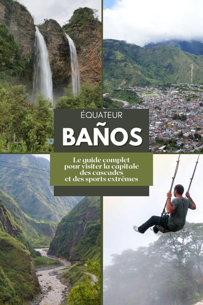 Baños de Agua Santa en Équateur