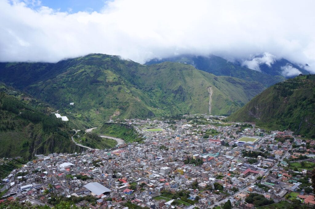 vue sur la ville depuis le mirador de la Virgen