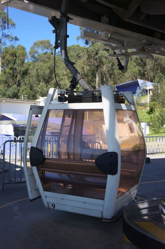 el teleferiqo à Quito