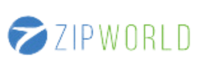 logo de zip world, une agence spécialisée dans les billets tour du monde