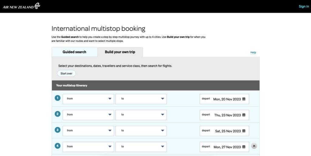 la compagnie air new zealand propose aussi ses billets d'avion TDM