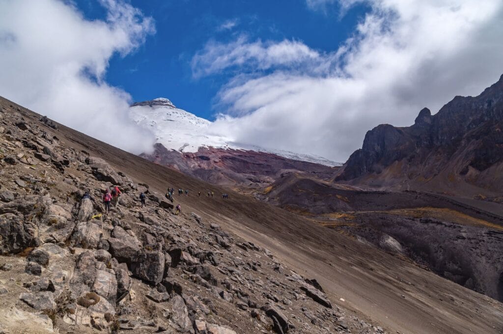 Morurco summit in Ecuador