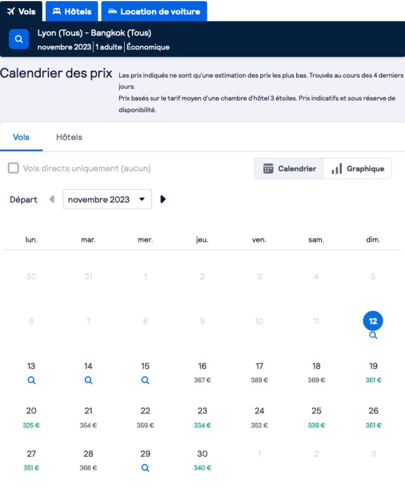 Skyscanner pour comparer et trouver les billets d'avion les moins chers