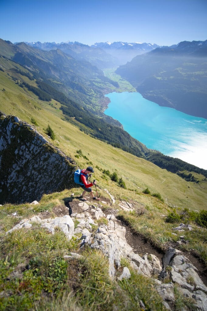 Ca descend sec sur le Hardergrat