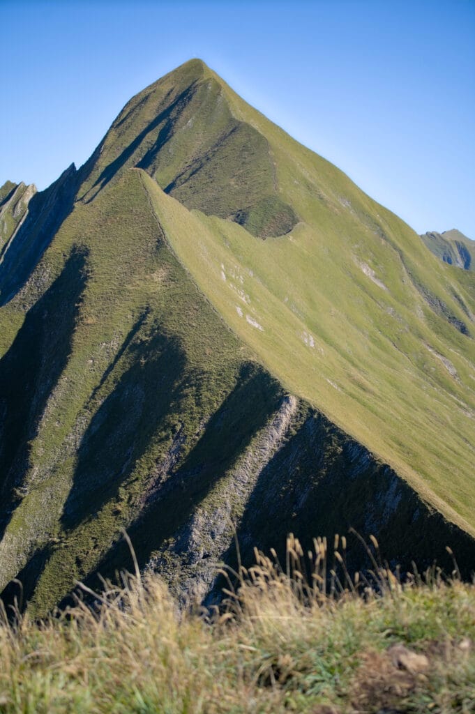 le fameux Tannhorn, point culminant du Hardergrat