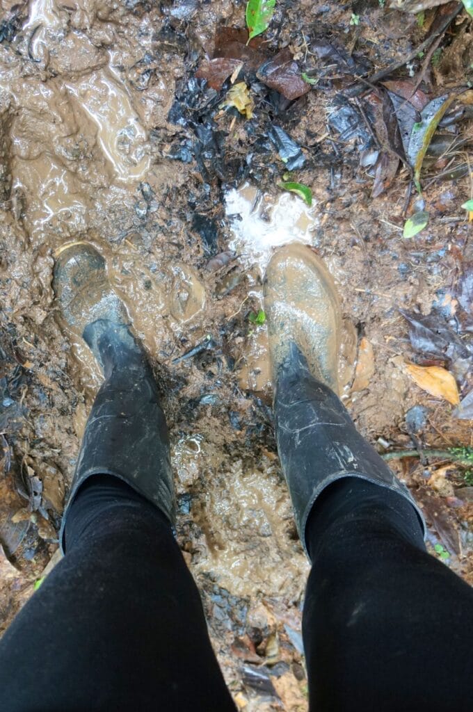 les bottes en caoutchouc, un indispensable pour visiter l'Amazonie