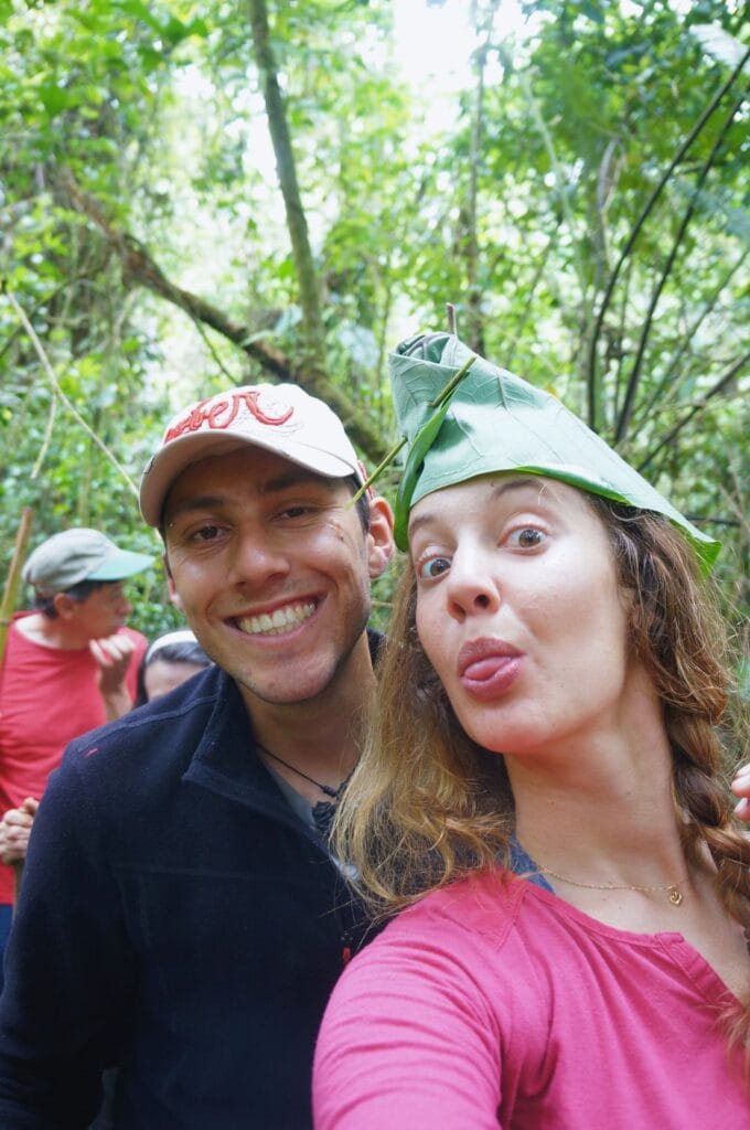 Benoit et Fabienne en Amazonie