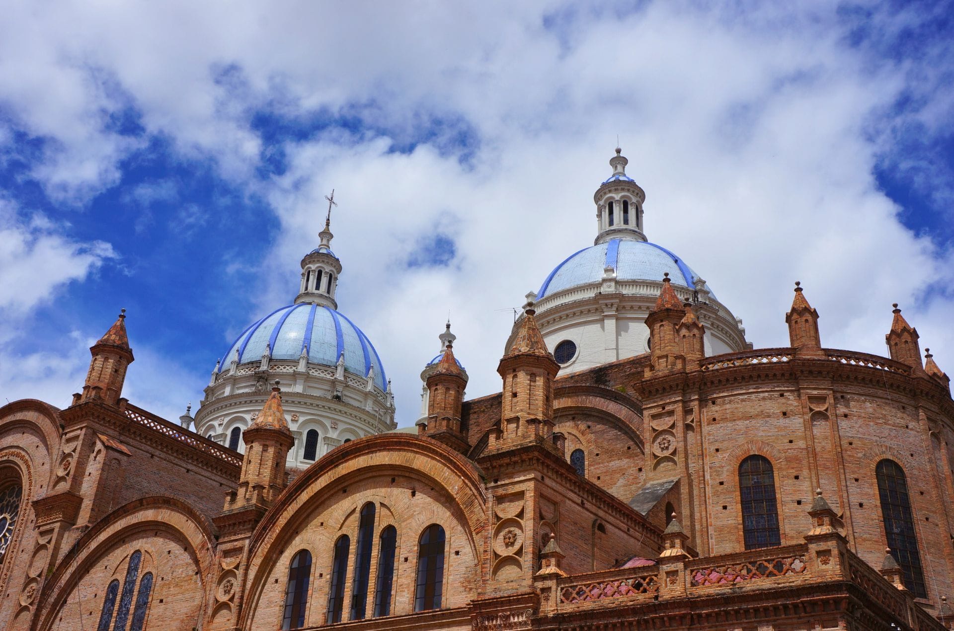 Cathedral of the Immaculate Conception in Cuenca, Ecuador