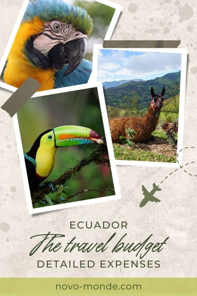 ecuador travel cost