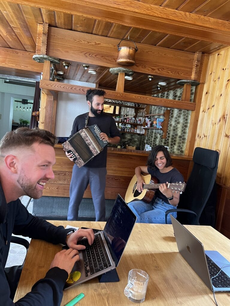 ambiance dans le coworking