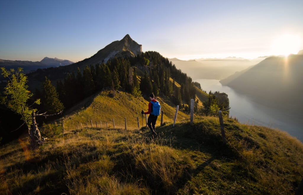 lumières matinales sur le Hardergrat