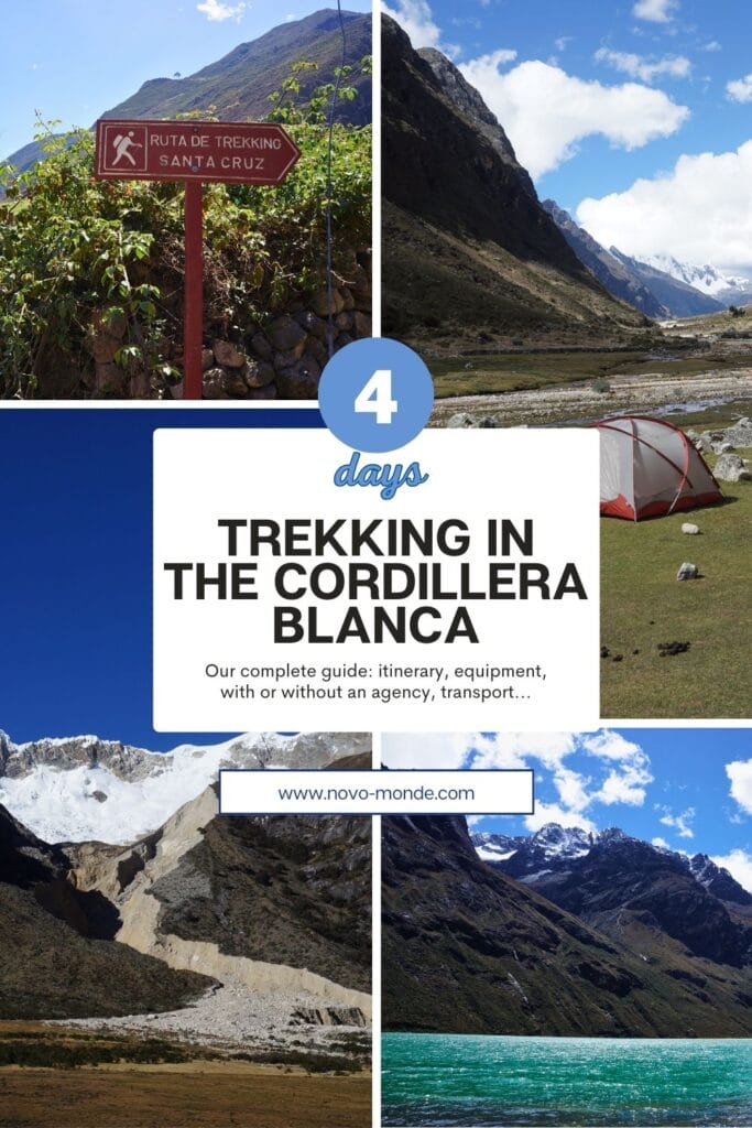 4 days trekking santa cruz