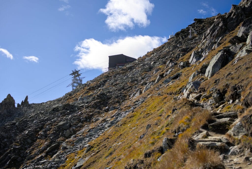 sommet du télécabine de l'Eggishorn