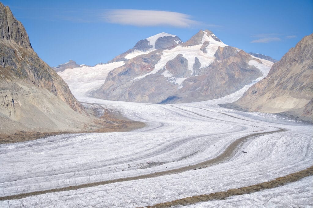 la Concordia Platz du glacier d'Aletsch