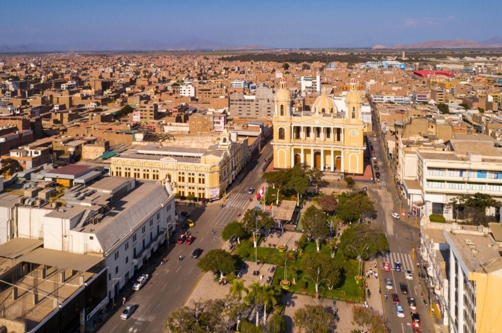 la cathédrale de Chiclayo au Pérou