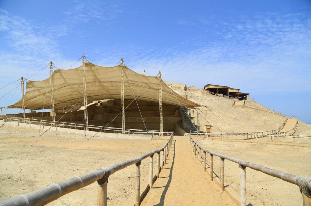 El Brujo, an archaeological complex dating back to the Moches not far from Trujillo